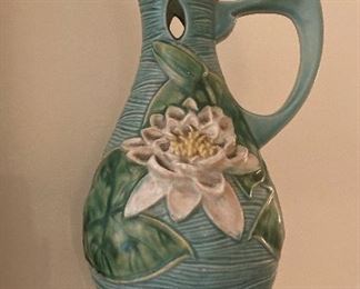 Vintage Roseville pitcher 12-15"