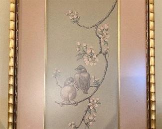 Vintage Anne Worsham Richardson signed & numbered lithograph