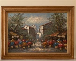 Emery Walton painting