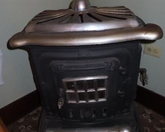Antique Pot Belly Stove