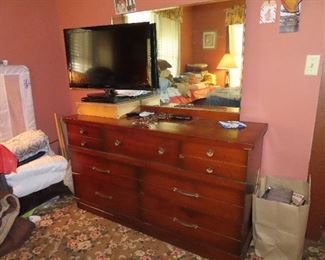Vintage Dresser with Mirror