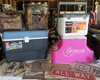 Metal Signs - Ice Chests