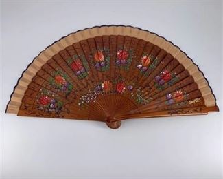 Lot 574
Sevilla Hand Painted Souvenir Fan
