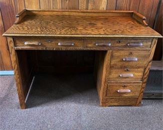 Tiger Oak Desk
