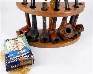 Lot 803
Hand Carved and Novelty Pipe Collection