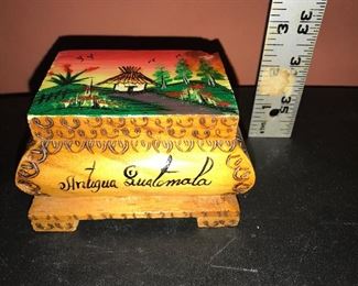 Wood Trinket box $8.00