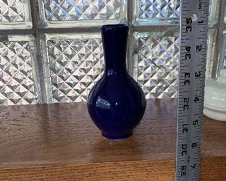 Blue vase $12.00