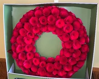 Wreath $18.00 (pick up only)