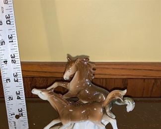Porcelain Horse Figurine $8.00