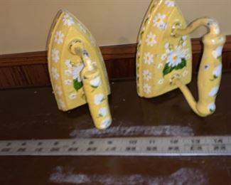 Two Irons, these would make cute bookends $12.00 (pick up only)