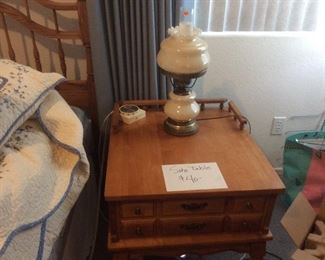 Retro side table NOW $20