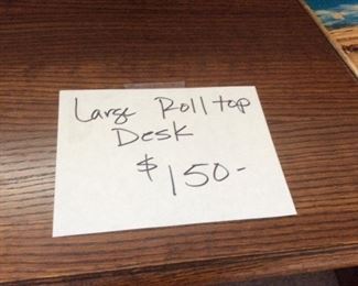 Roll top desk NOW $100