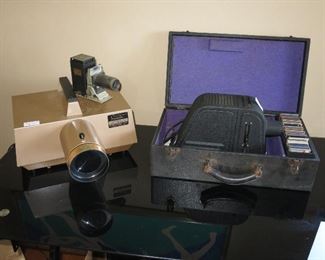Vintage Slide Projectors; small - $35; Rare Spencer Slide Projector - $115; Opaque Slide Projector - $75