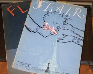 Selection of Flair High Fashion Magazines, 1950! - $65 each