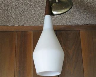 Cool Retro Mild Glass Fixture - $65 (maybe less)