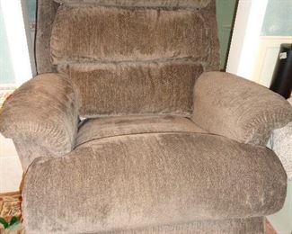 recliner, fabric