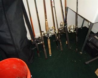 fishing rods & reels