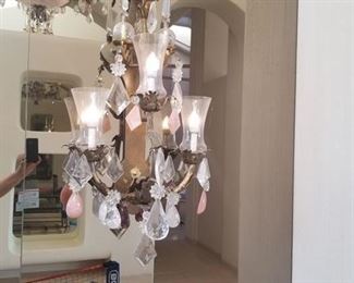 Pair of Sconces that match the big Dore Chandelier $2000 each - there are 2