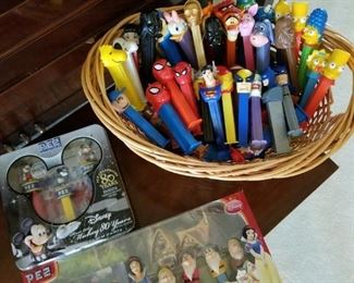Variety of Pez Collectibles