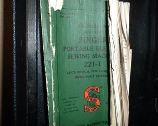 Singer 221-1 instructions 