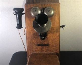 StrombergCarlson Antique Hang Crank Phone