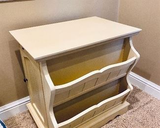white night stand side table endtable