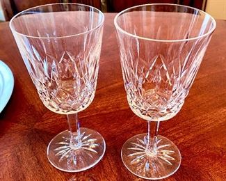 Waterford Lismore Stemware set