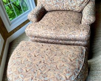 Chait with ottoman