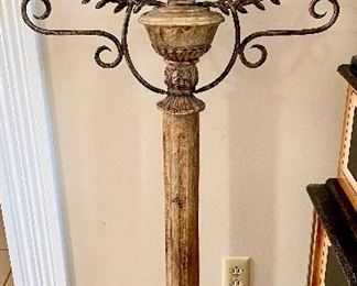 Tall floor candelabra 