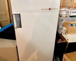 Mid century refrigerator 