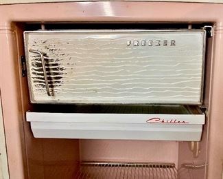 Mid century refrigerator 