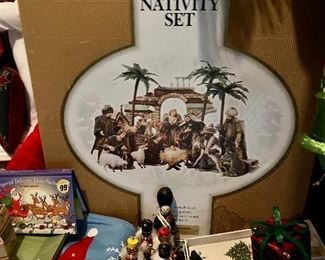  Christmas holiday décor nativity set