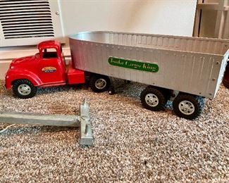 Vintage toy trucks 