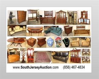 June 28th Fantastic online auction!  www.SouthJerseyAuction.com