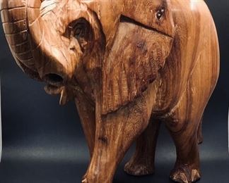 Carved Elephant trunk up