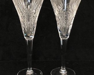 Waterford Millennium Champagne Toasting Glasses