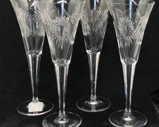 Waterford Millennium Champagne Toasting Glasses