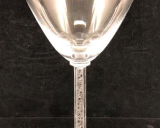 Single Lalique Goblet