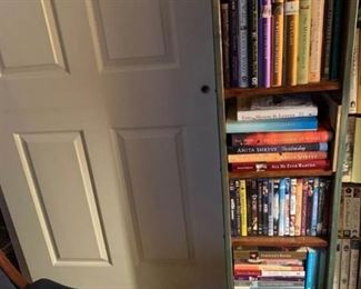 Bookshelf, Books, DVDs