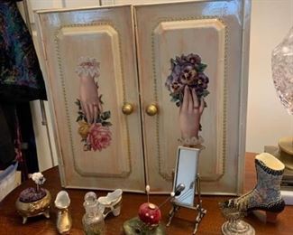 Cabinet and Collectibles