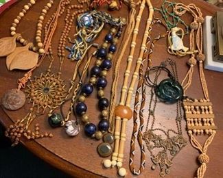 Large Lot of Funky Necklaces