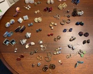 Loads of Earrings and 2 Rings