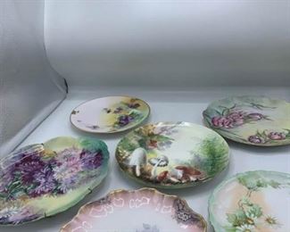 Six Porcelain Plates