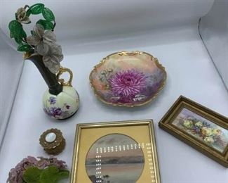 Watercolor, Porcelain, Trinket Box