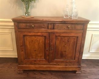 25% 0ff now $895 was $1195 French Louis Philippe Elmwood Buffet  Antiques on Old Plank Road
H 40 in. x W 48 in. x D 19 in.