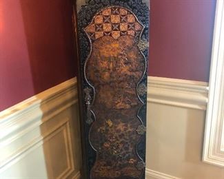 25% 0ff now $295 was $395 Antique Asian Pilaster Cabinet   H 66 in. x W 14.5 in. x D 15 in