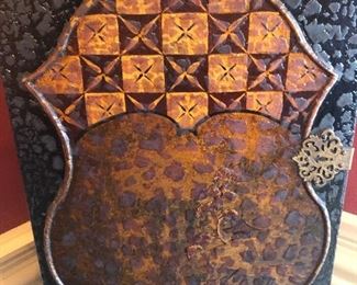 25% 0ff now $295 was $395 Antique Asian Pilaster Cabinet   H 66 in. x W 14.5 in. x D 15 in