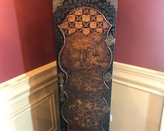 25% 0ff now $295 was $395 Antique Asian Pilaster Cabinet   H 66 in. x W 14.5 in. x D 15 in