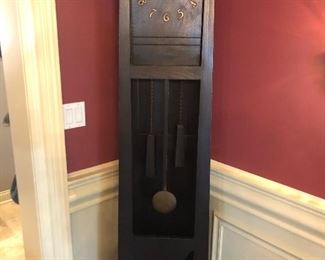 25% off now $370 was $495 Arts & Crafts Mission Grandfather Clock 2 Key movement Chimes on the hour