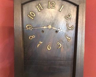 25% off now $370 was $495 Arts & Crafts Mission Grandfather Clock 